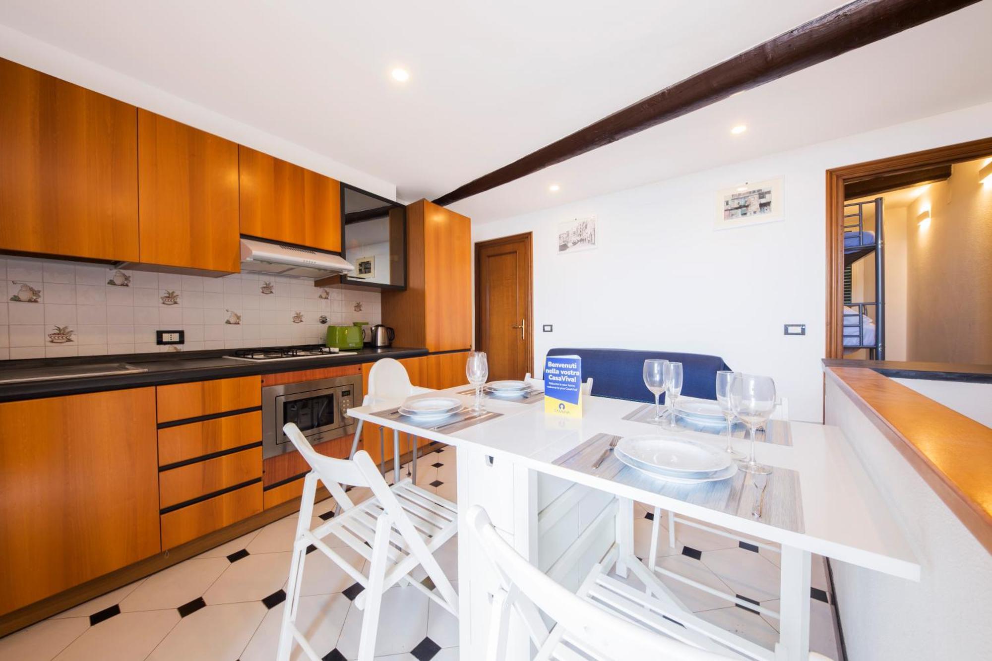 Casaviva Family Beachfront House In Camogli Exterior photo
